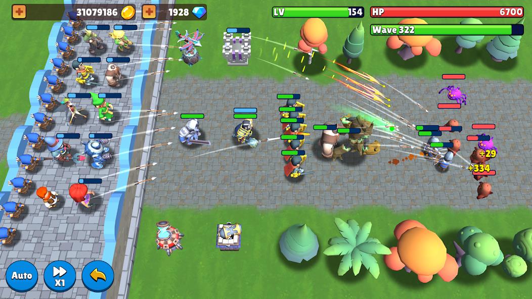 Wall Castle: Tower Defense TD Mod應用截圖第0張