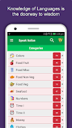 Speak Italian : Learn Italian Captura de pantalla 0