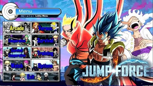 Jump Force Mugen ภาพหน้าจอ 1