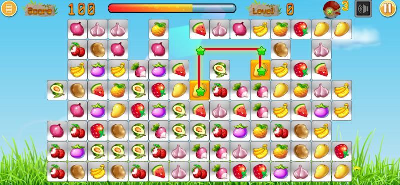 Link fruits - fruit match pair Tangkapan skrin 0