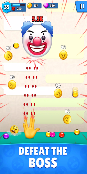 Emoji Ball Blast: 슈터 게임