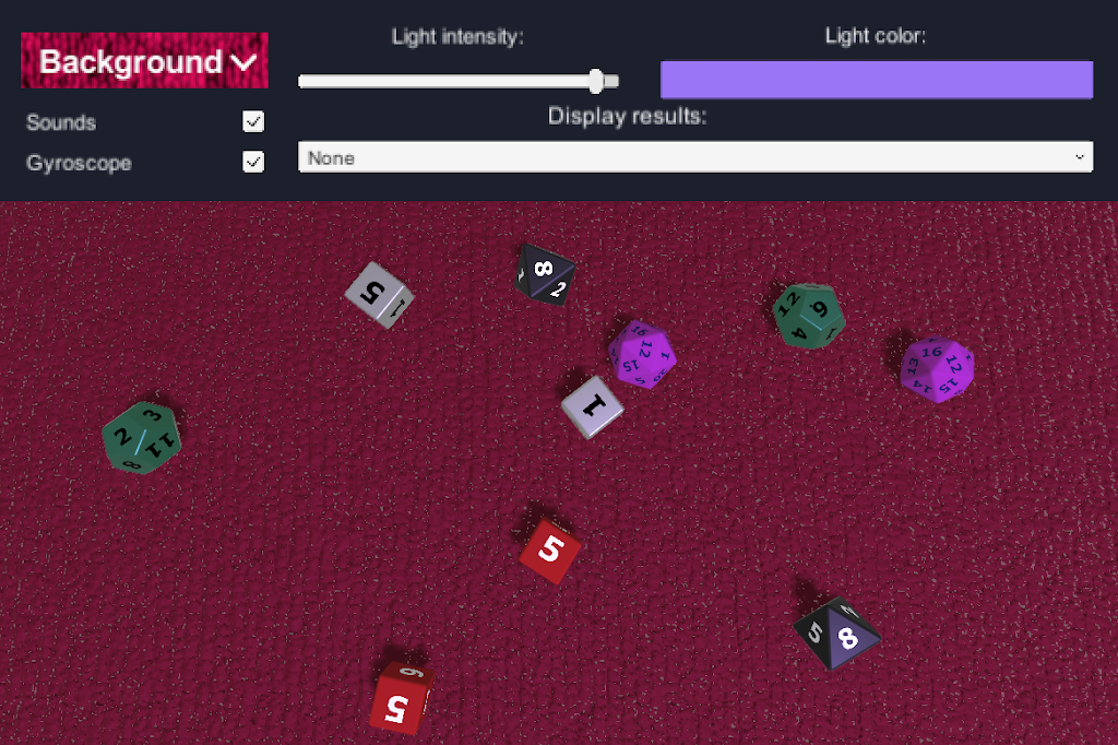 Dice Roller Free by One Trick Pony Screenshot 2