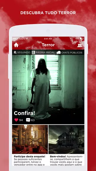 Terror Amino em Português スクリーンショット 1
