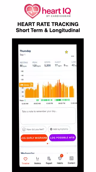 Cardiogram Capture d'écran 0