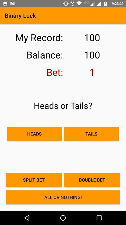 Binary Bet Game Скриншот 0