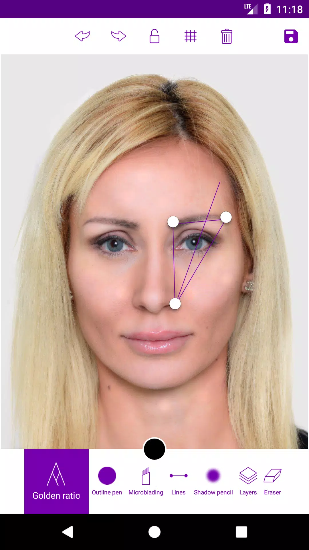 Microblading App Скриншот 1