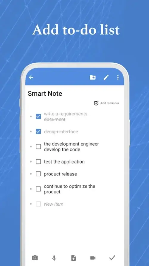 Smart Note ภาพหน้าจอ 3