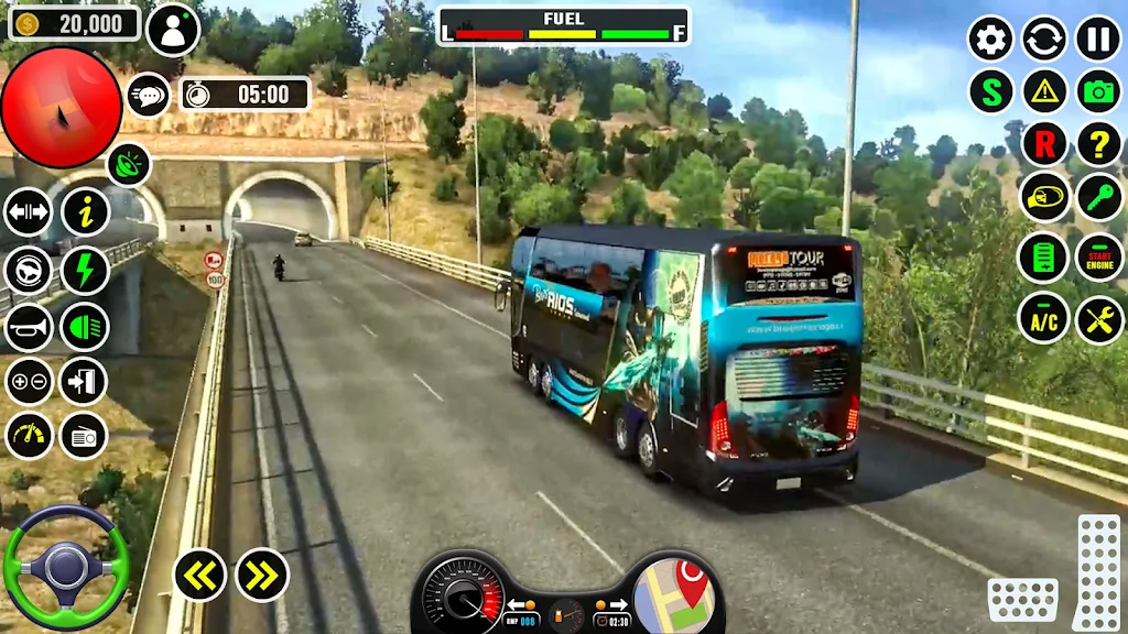 Coach Bus Driving 3D Bus Game Schermafbeelding 3