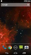 Galaxy Nebula Live Wallpaper Schermafbeelding 2