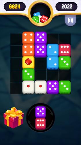 Merge Block: Dice Puzzle Скриншот 1