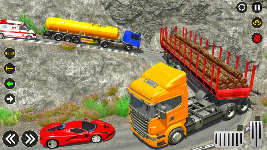 Truck Driving Game Truck Games Schermafbeelding 2