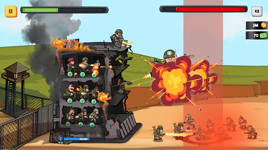 World War Army Defense: TD WW2 Screenshot 0