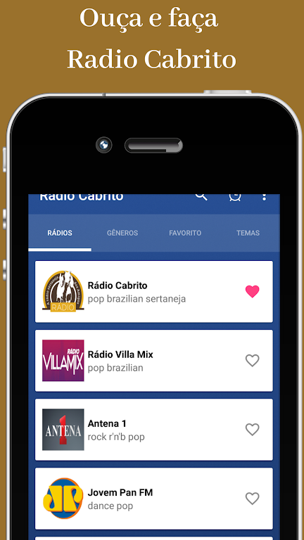 Radio Cabrito Estação Sertaneja Brazil Ekran Görüntüsü 0