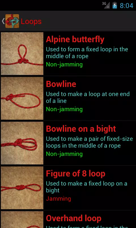 Useful Knots Tangkapan skrin 2