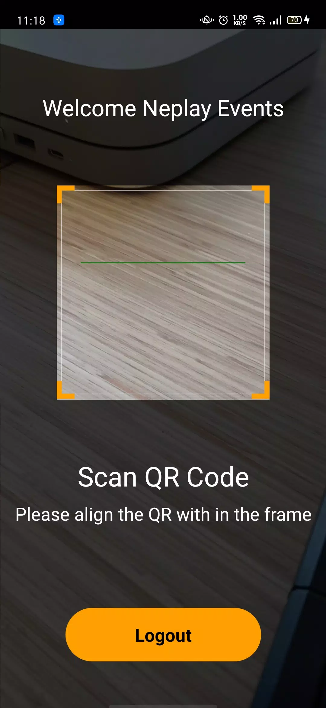 MSM QR Scanner ဖန်သားပြင်ဓာတ်ပုံ 1