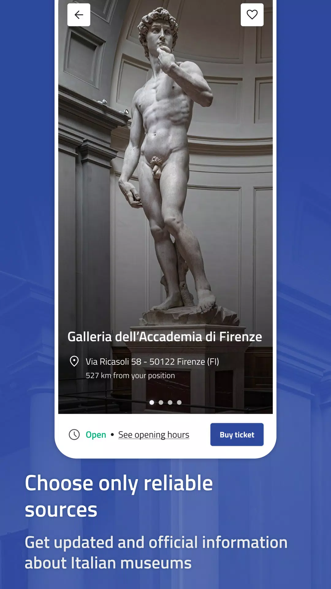 Musei Italiani ภาพหน้าจอ 1