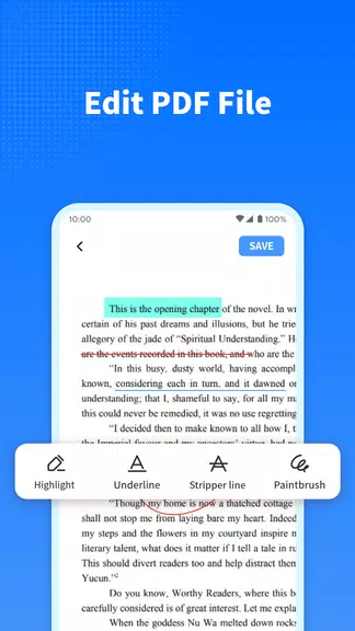 Schermata PDF Note Reader 2