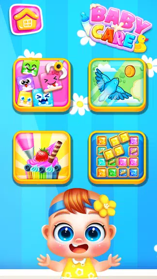 My Baby Care Newborn Games ภาพหน้าจอ 1