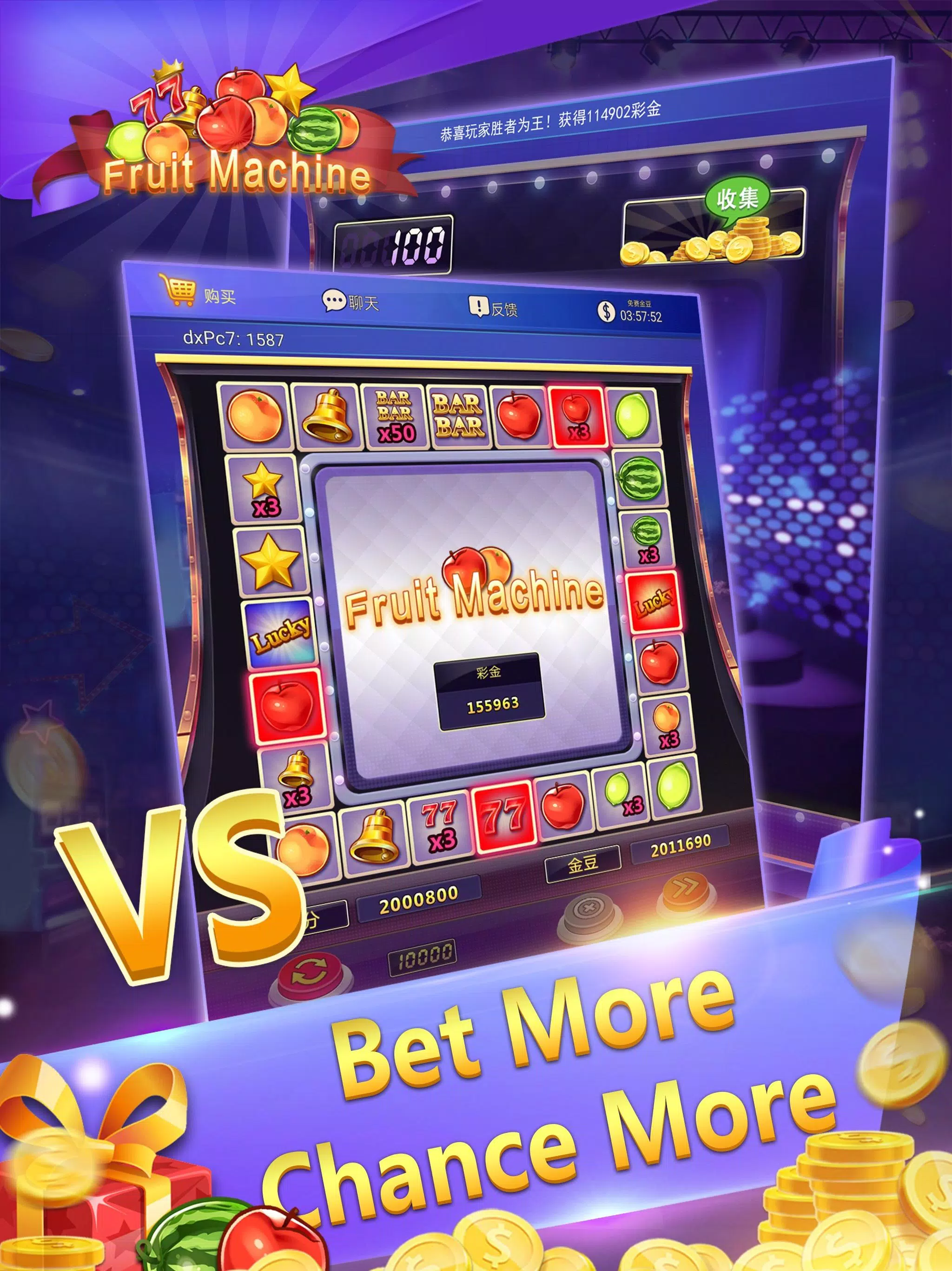 Fruit Machine - Mario Slots Ảnh chụp màn hình 0