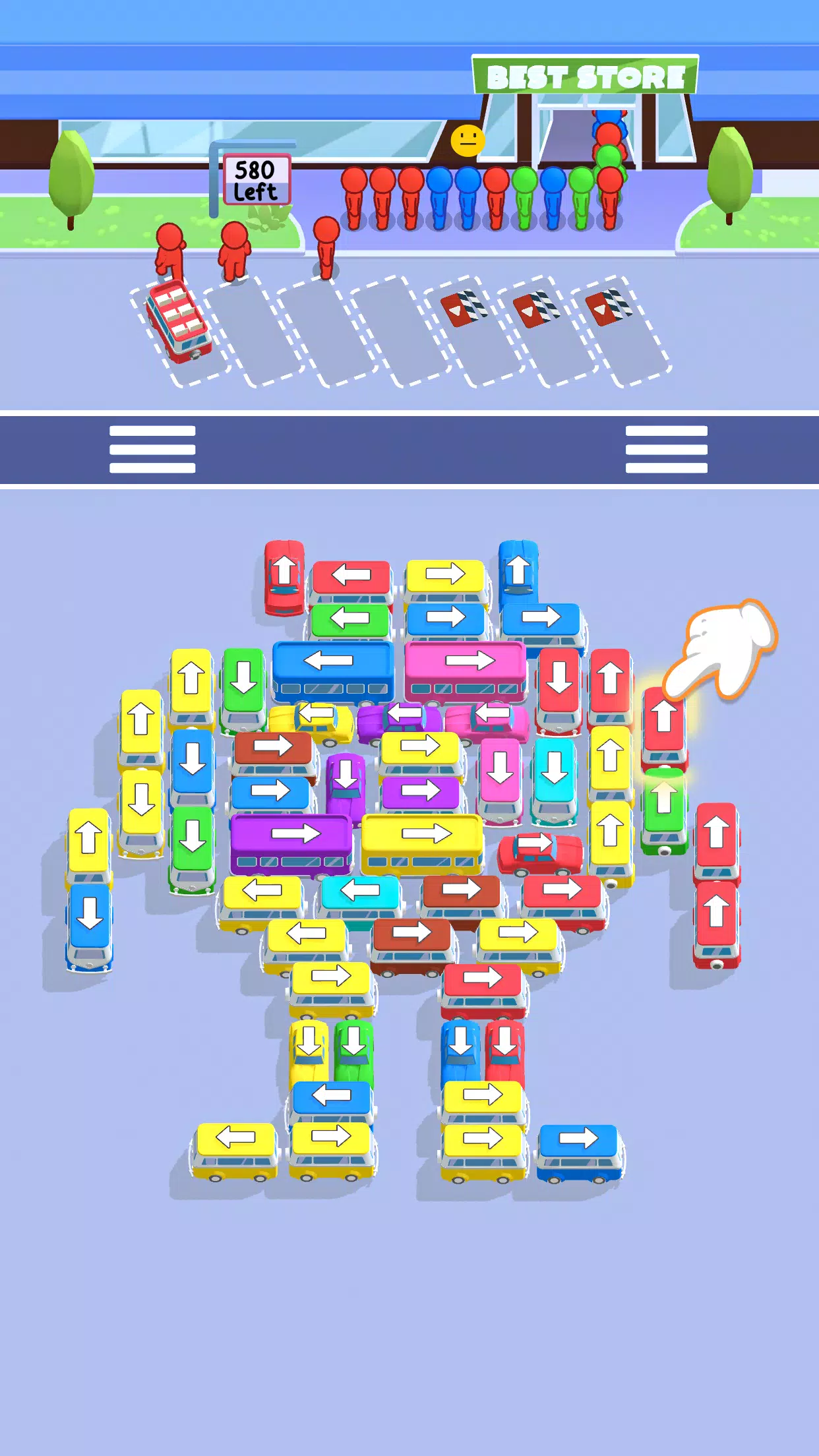 Bus Jam: Traffic Puzzle Schermafbeelding 0