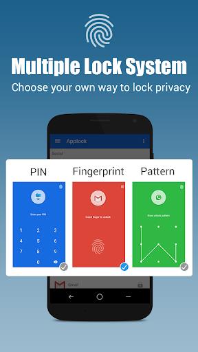 App lock - Real Fingerprint, P Zrzut ekranu 1