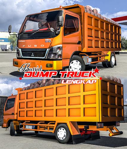 Schermata Bussid Dump Truck Lengkap 0