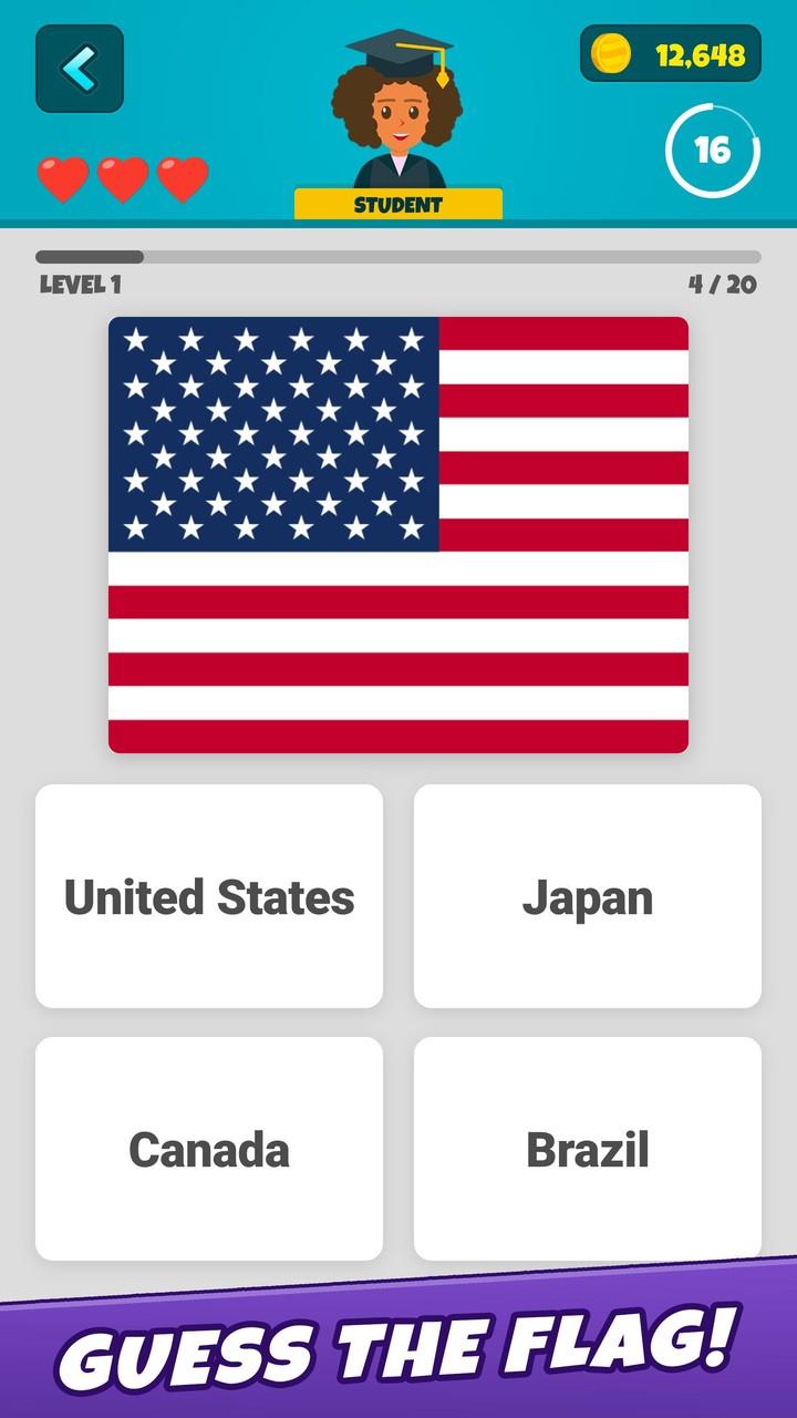 Flags of the World 2: Quiz應用截圖第0張