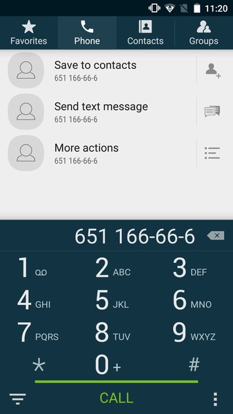 True Phone Dialer & Contacts Captura de pantalla 0