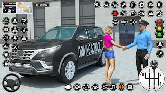 Driving School: Real Car Games Captura de tela 1