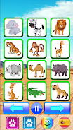 Schermata Animal sounds - Kids learn 2