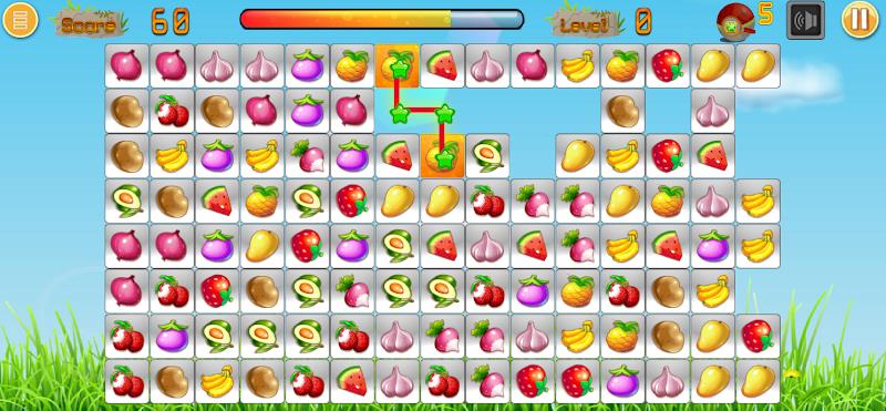 Link fruits - fruit match pair Tangkapan skrin 1