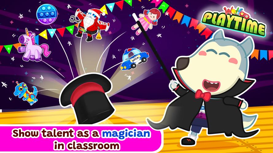 Wolfoo Playtime School Stories应用截图第3张