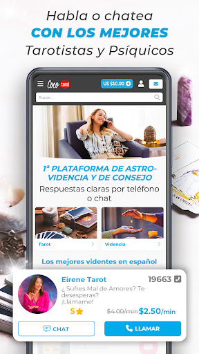 Cocotarot Psychic & Tarot 스크린샷 0