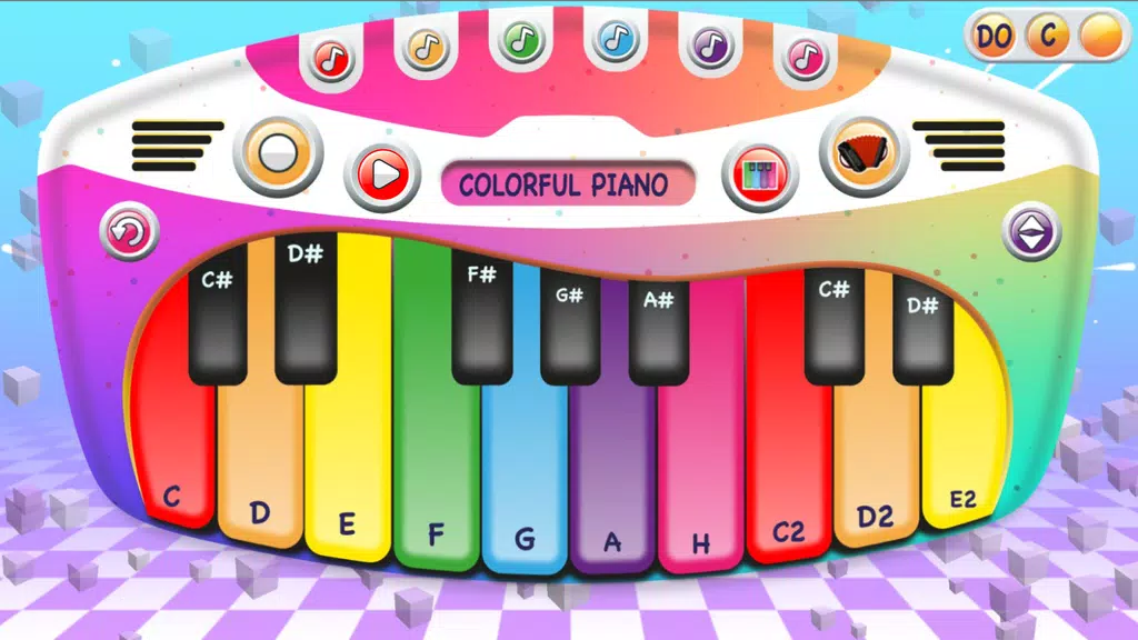 Colorful Piano應用截圖第1張