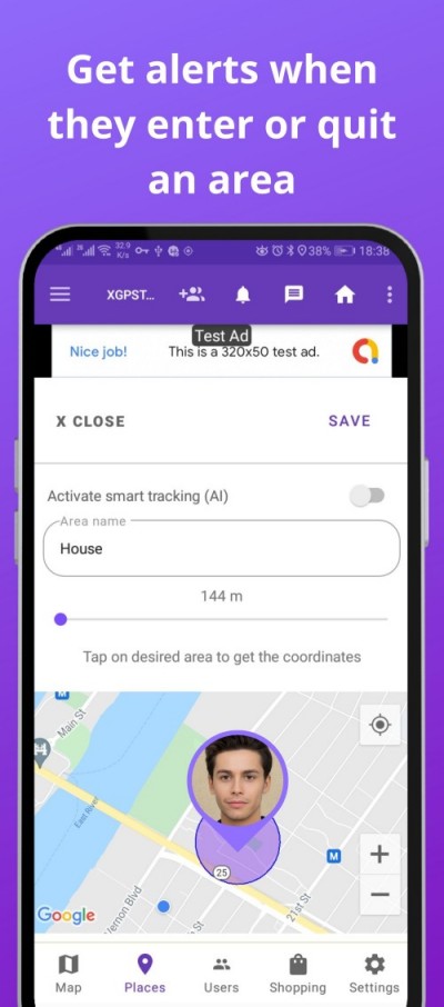 Schermata Find my kids location tracker 1