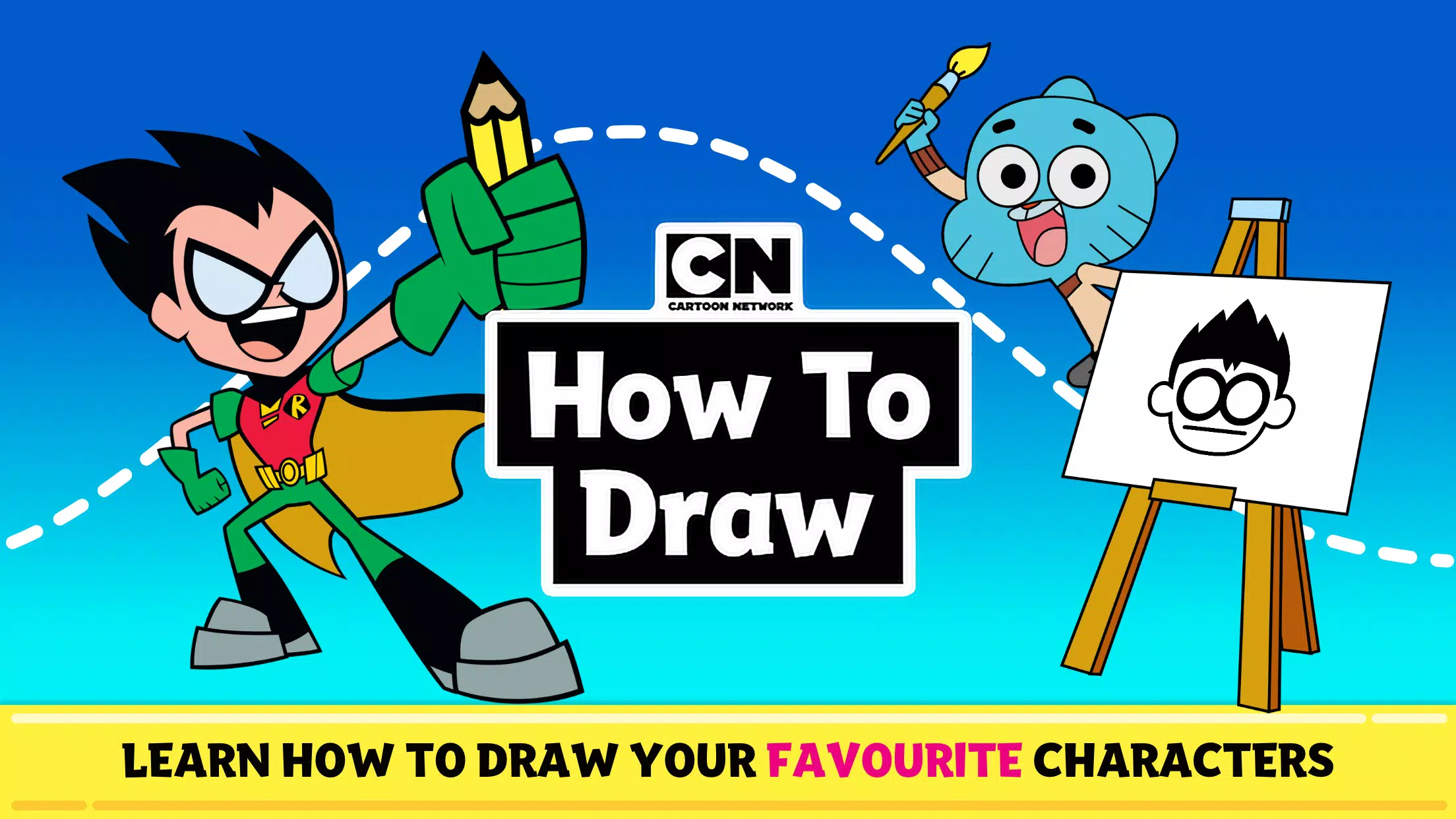 Cartoon Network: How to Draw स्क्रीनशॉट 0