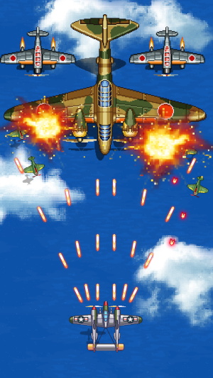 1945空軍：飛行機シューティングゲーム スクリーンショット 3