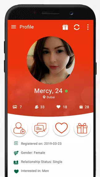 UAE Dating & Dubai Chat ภาพหน้าจอ 0