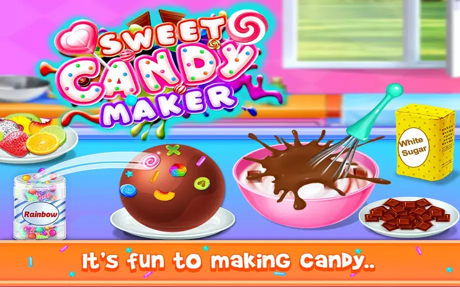 Sweet Candy Maker - Candy Game Capture d'écran 1