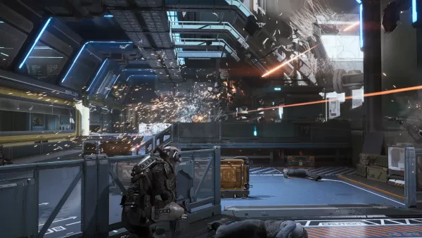 Eros Station environment