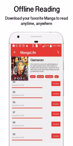 Manga Life - Manga & Comic Reader स्क्रीनशॉट 1