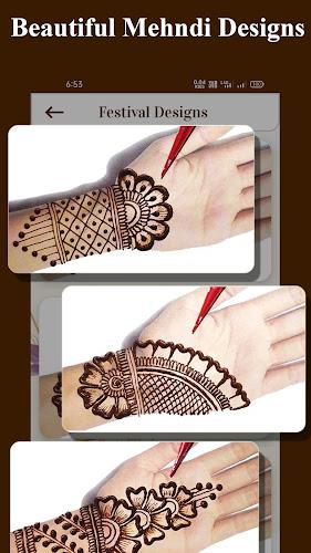 Mehndi Design - Easy Simple Tangkapan skrin 1