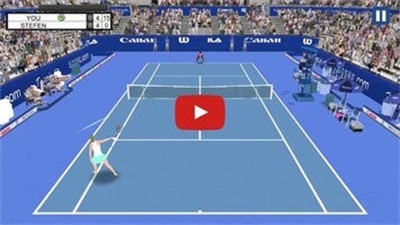 Tennis Mania 3D Schermafbeelding 2