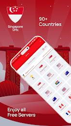 Singapore VPN Get Singapore IP Captura de pantalla 2