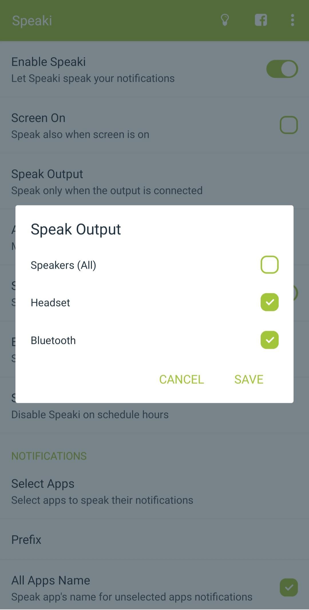 Speaki - Voice Notifications Ekran Görüntüsü 3