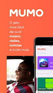 Schermata Mumo: música, rádio e notícias 0