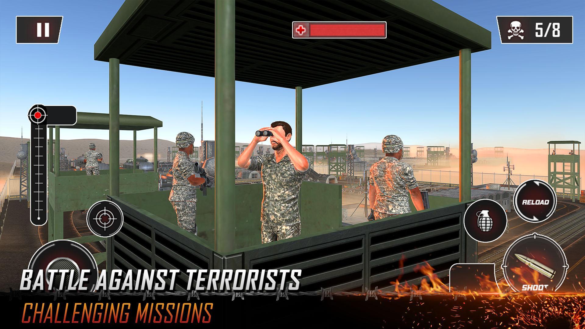 Army Sniper Gun Games Offline Tangkapan skrin 2