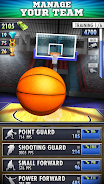 Basketball Clicker Tangkapan skrin 0