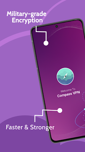 CompassVPN: Fast Unlimited VPN ဖန်သားပြင်ဓာတ်ပုံ 0