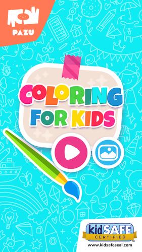 Coloring games for toddlers Capture d'écran 0